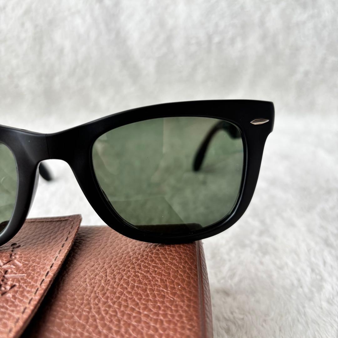 Ray-Ban レイバン WAYFARER 折り畳み サングラス 黒 イタリア製
