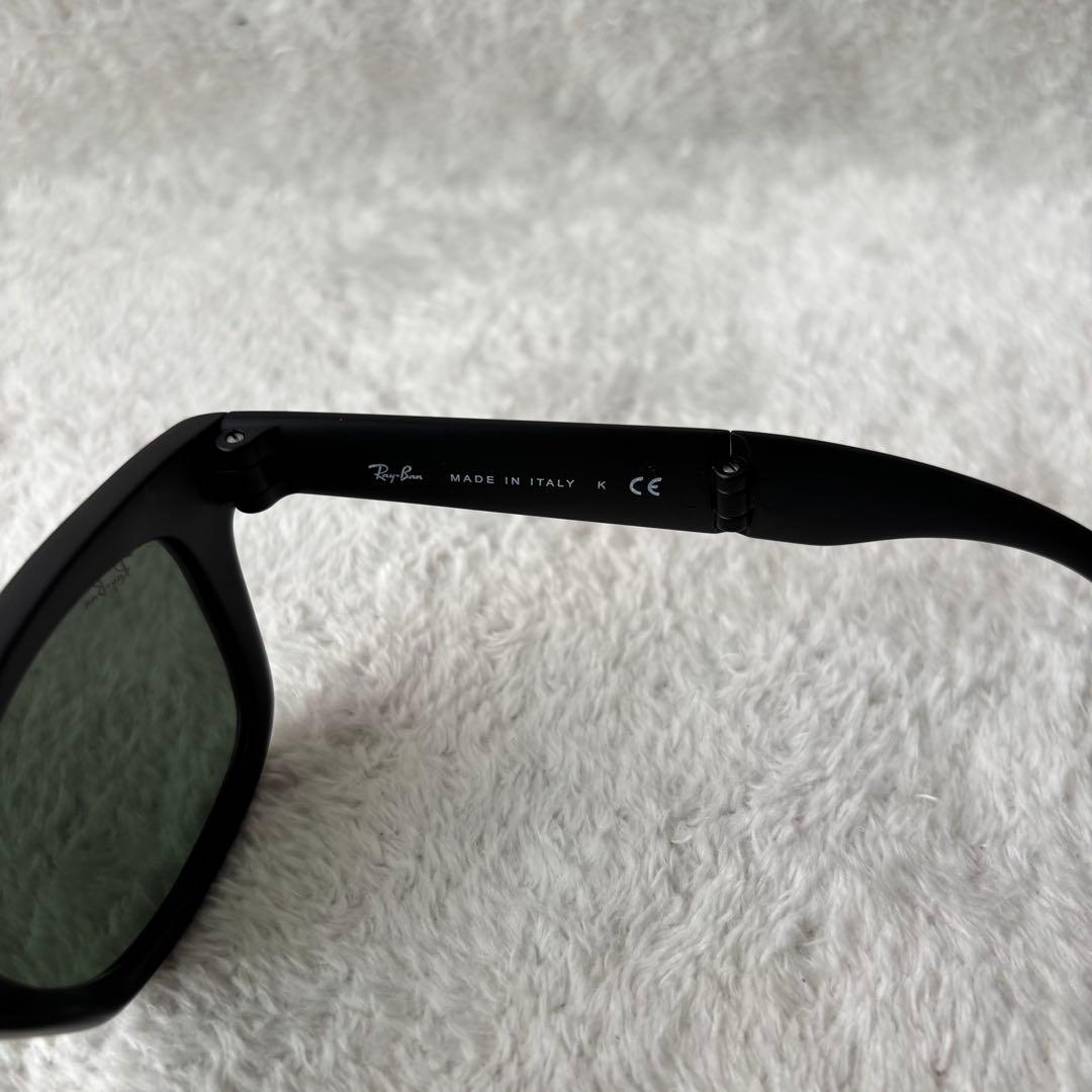 Ray-Ban レイバン WAYFARER 折り畳み サングラス 黒 イタリア製