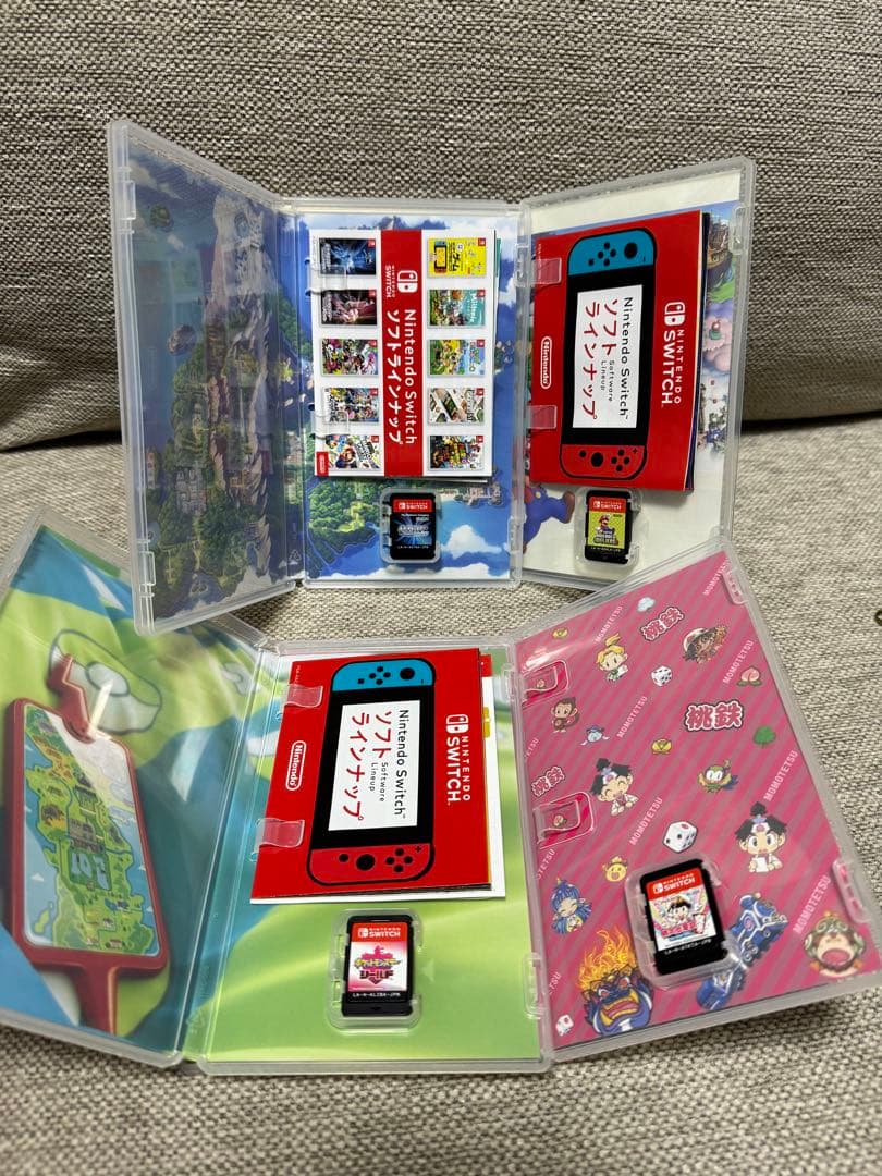 Nintendo Switch （ゲームソフト4本）