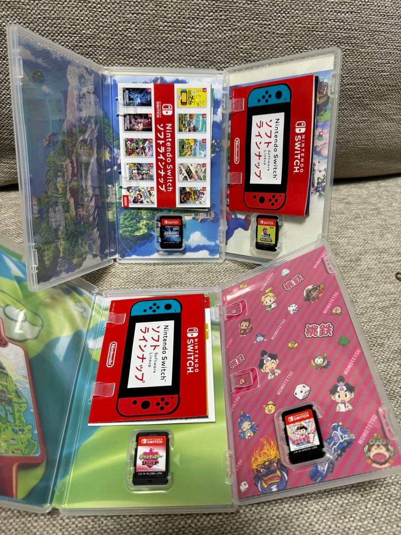 Nintendo Switch （ゲームソフト4本）