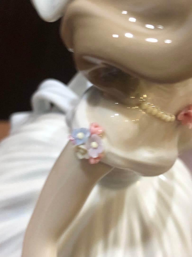 ブ*ブ様 LLADRO リヤドロ　シンデレラ　宮殿の階段で　陶器