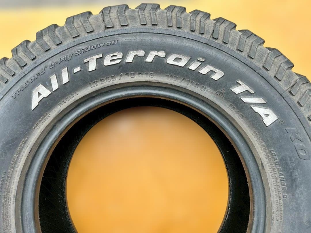 r*い様 BFGoodrich T/A LT265/70R16 117/114S