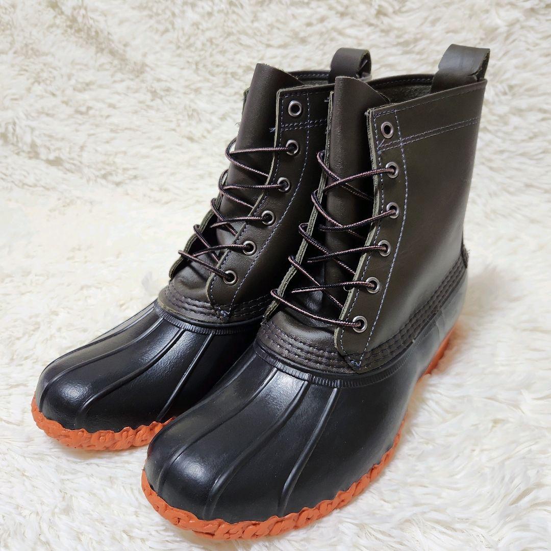 【L.L.Bean】未使用級✨ USA製 希少バイカラー ブーツ27cm(9M)
