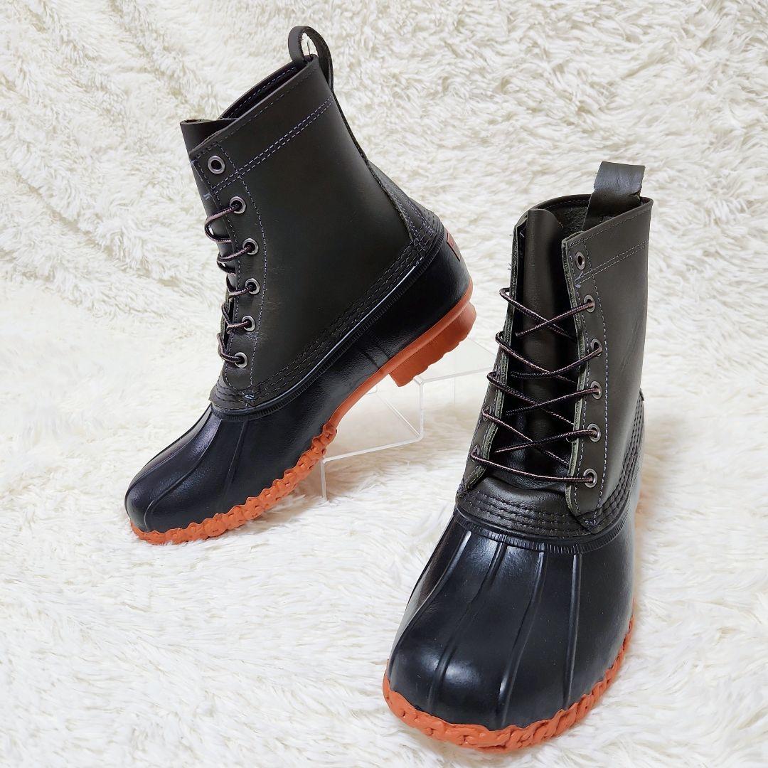 【L.L.Bean】未使用級✨ USA製 希少バイカラー ブーツ27cm(9M)