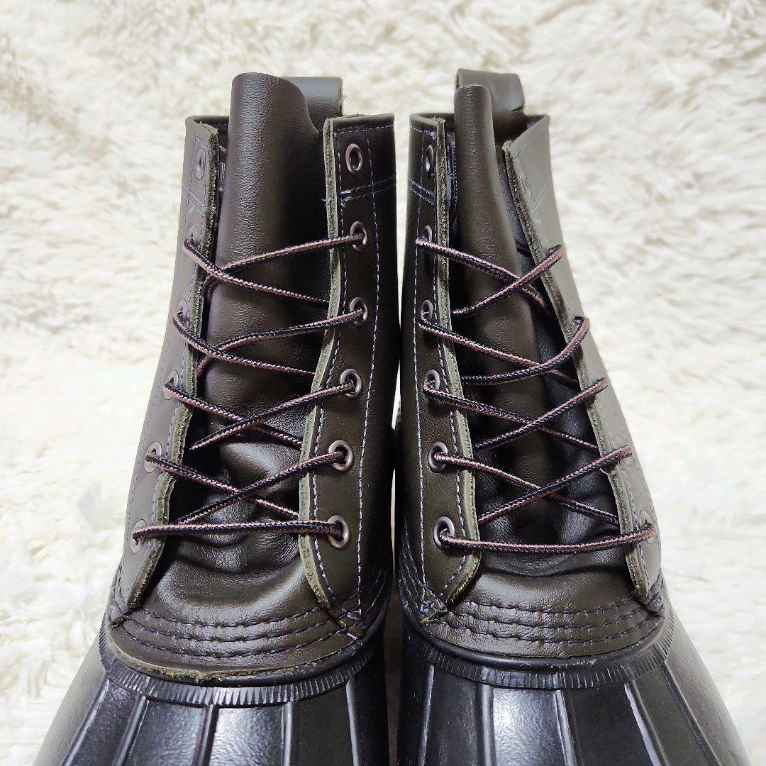 【L.L.Bean】未使用級✨ USA製 希少バイカラー ブーツ27cm(9M)