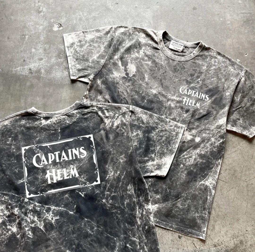 【たけ丸！】#DARK OCEAN LOGO TEE USED