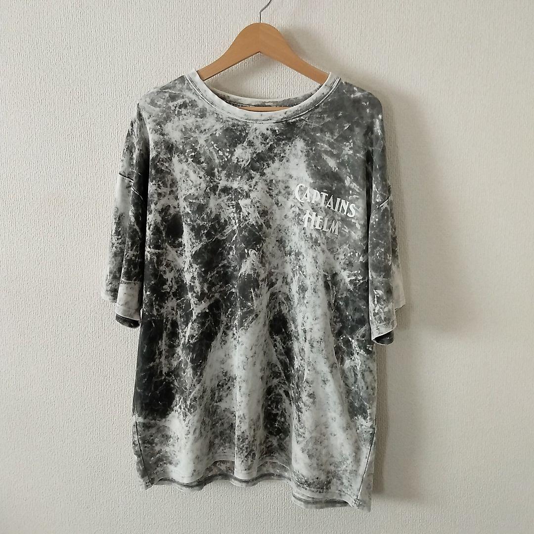 【たけ丸！】#DARK OCEAN LOGO TEE USED