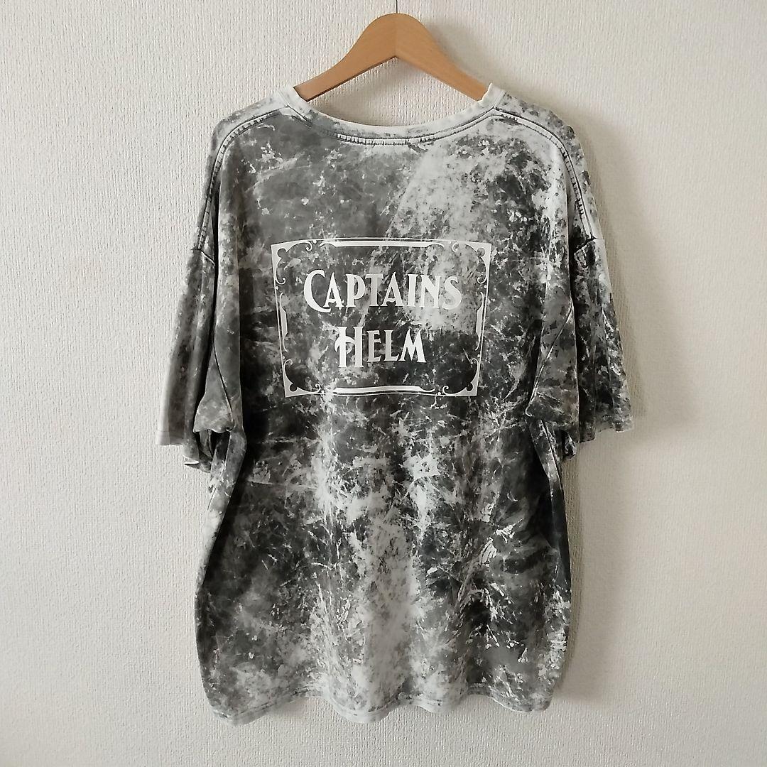 【たけ丸！】#DARK OCEAN LOGO TEE USED