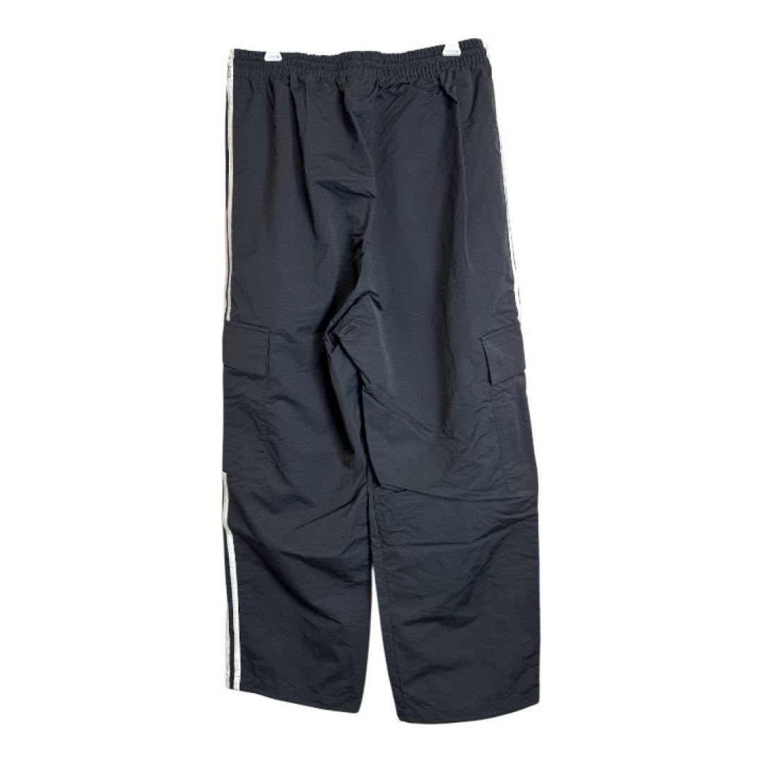 adidas originals 3ストライプ カーゴパンツ 黒 L 新品