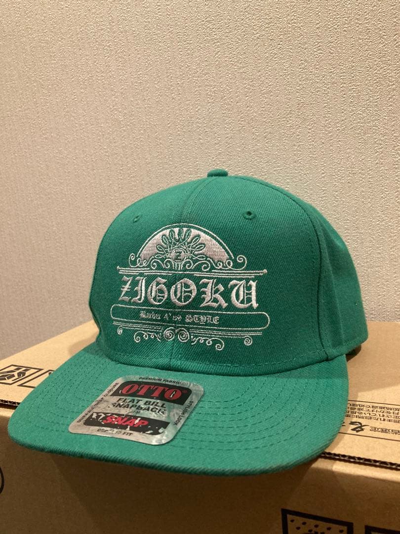 速完！激レアなzigoku キャップ　デブスタ　美品　コレクションに是非