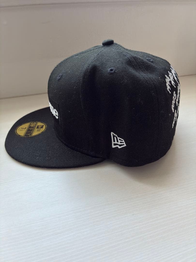 Supreme Box Logo New Era ブラック 7 1/2