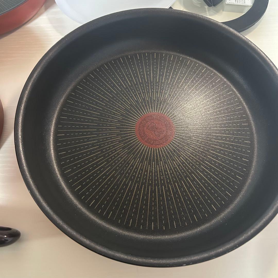 赤色鍋・フライパンセット T-faL ティファール