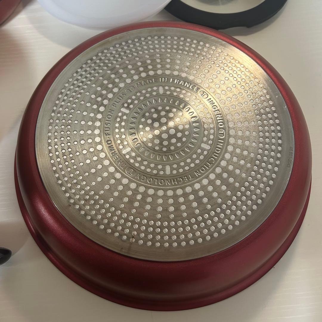 赤色鍋・フライパンセット T-faL ティファール