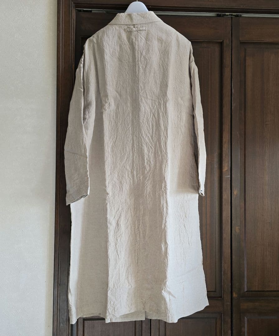 新品 ハンズオブクリエイション 麻100%コート