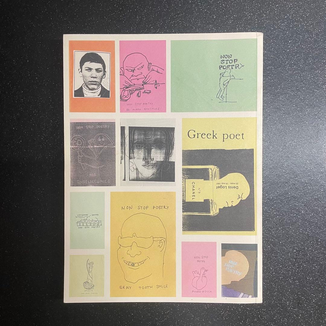 NON STOP POETRY / Mark Gonzalesマークゴンザレス