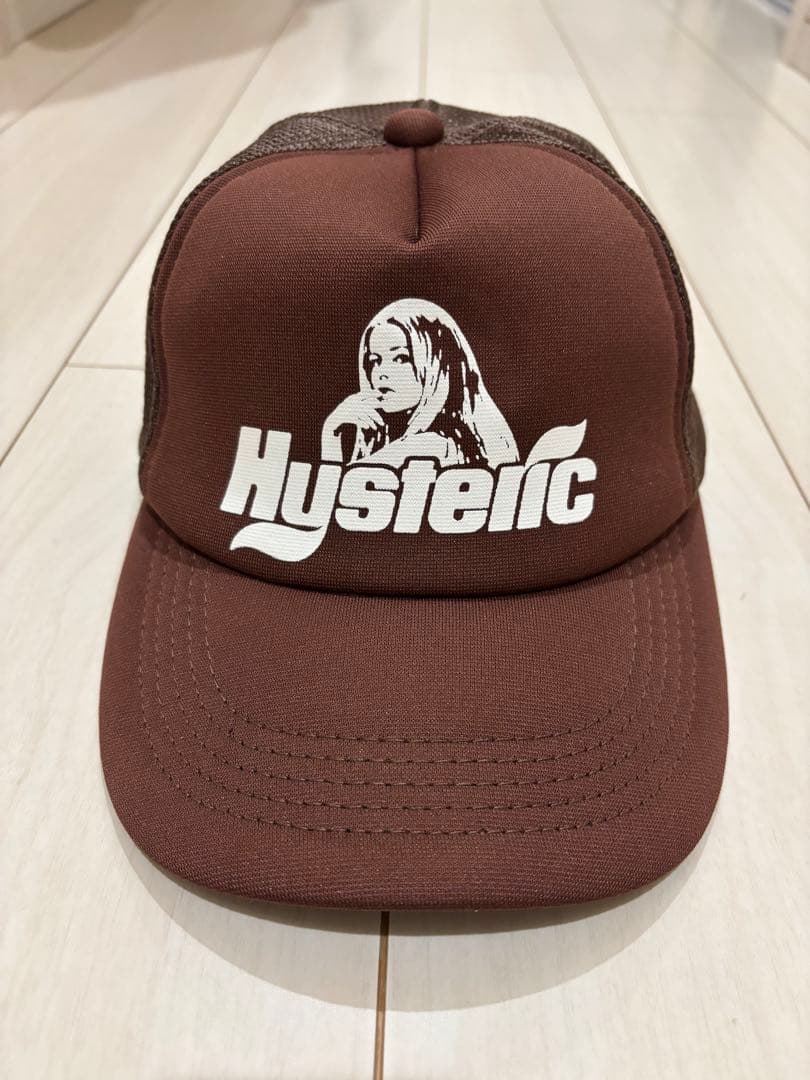 （とろろ）HYSTERIC GLAMOUR メッシュキャップ ブラウン