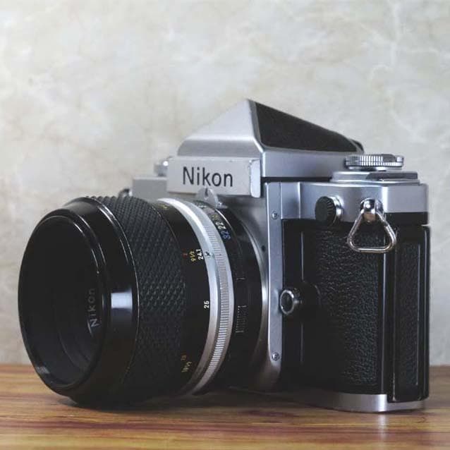 完動品 Nikon F2 アイレベル Micro-Nikkor 55mm