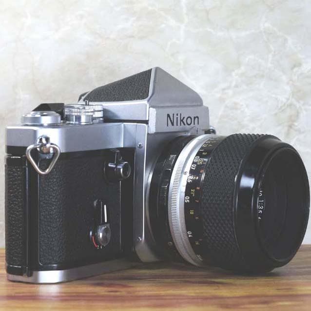 完動品 Nikon F2 アイレベル Micro-Nikkor 55mm