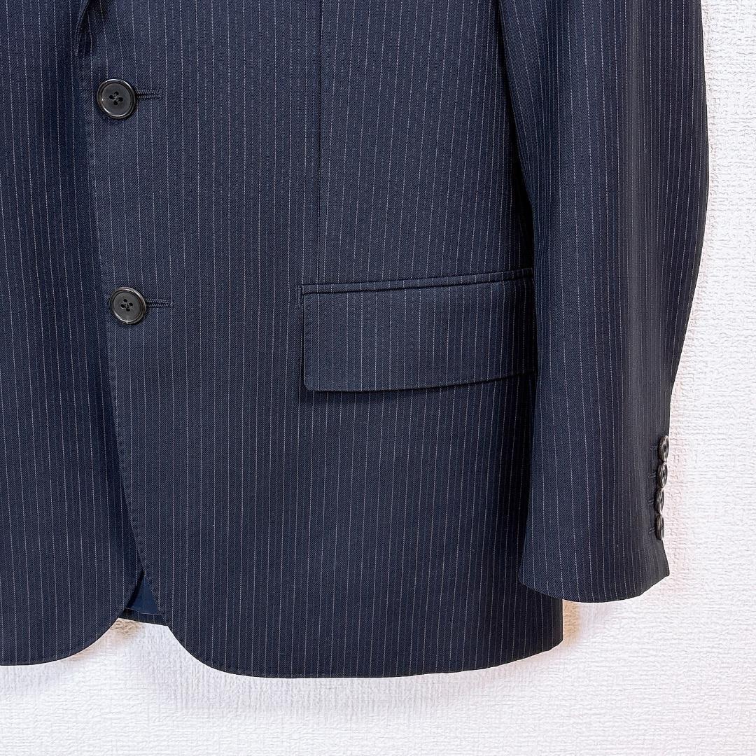 美品 Paul Smith London ゼニア生地 テーラードジャケット M紺