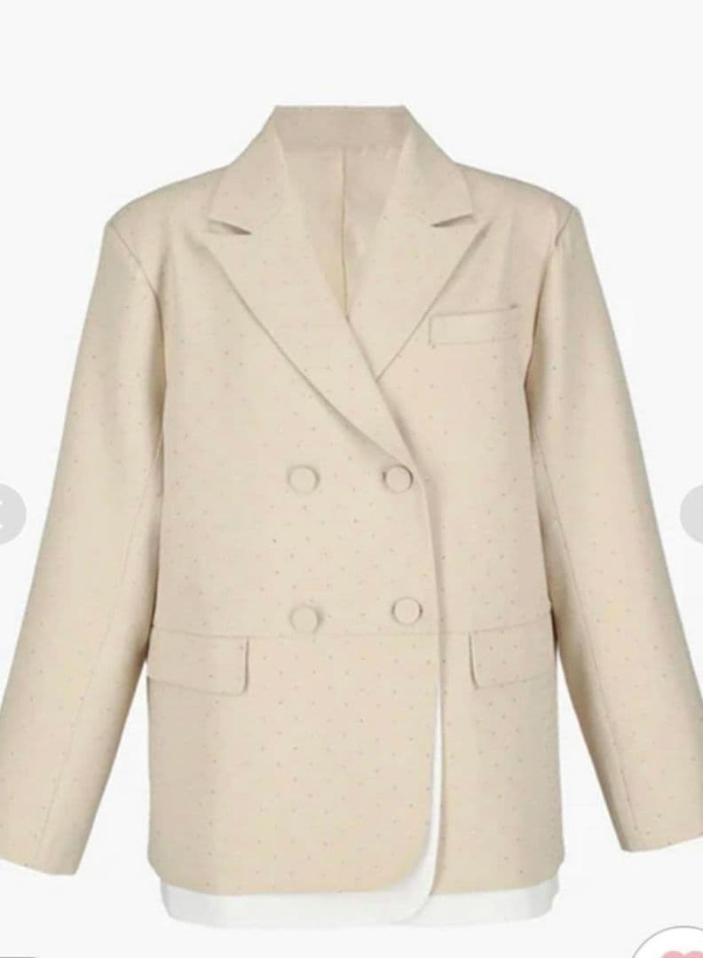 ロ*ロ様 完売現在最安値 Bibiy JEWEL JACKET ベージュ