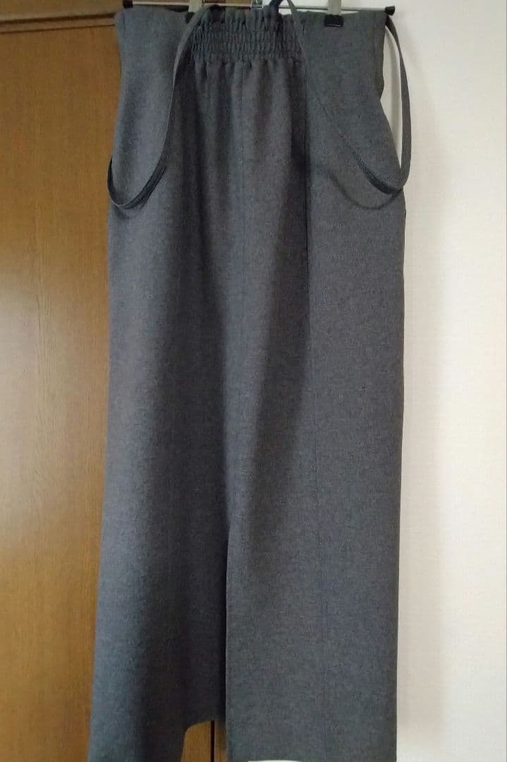 アルアバイル allureville フロントジップサスペンダースカート