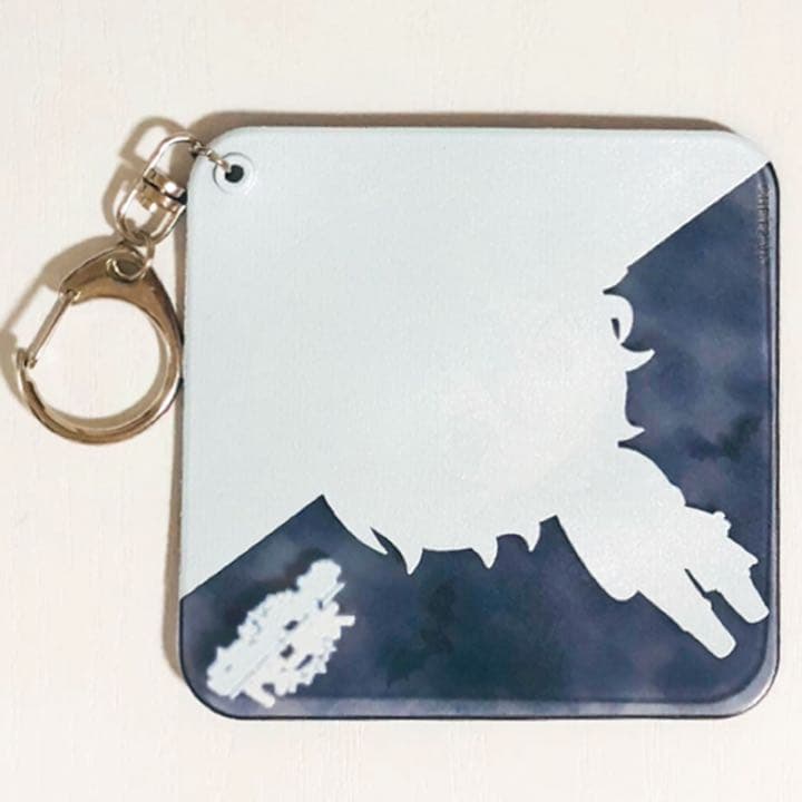 新品★あんスタ★カラ鉄★UNDEAD【朔間零】ふにふにコースター型ストラップ