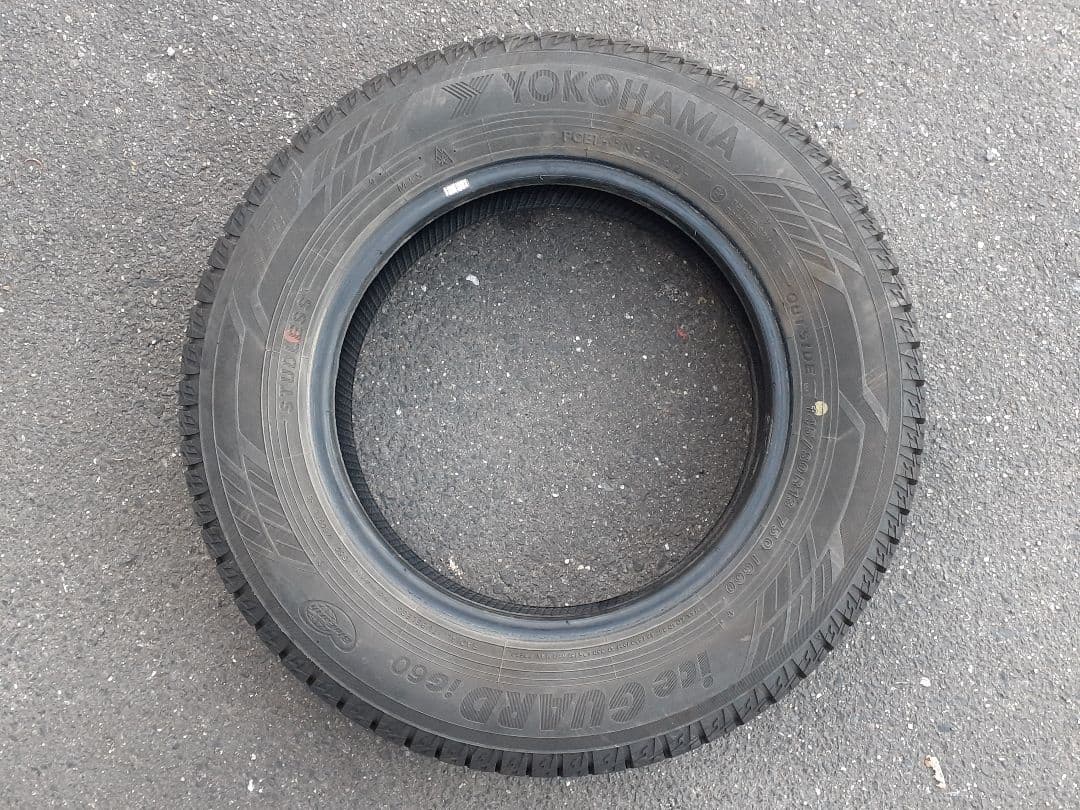 N*S様 深溝22年39週　ヨコハマ　145/80R13 75Q 4本　スタッド