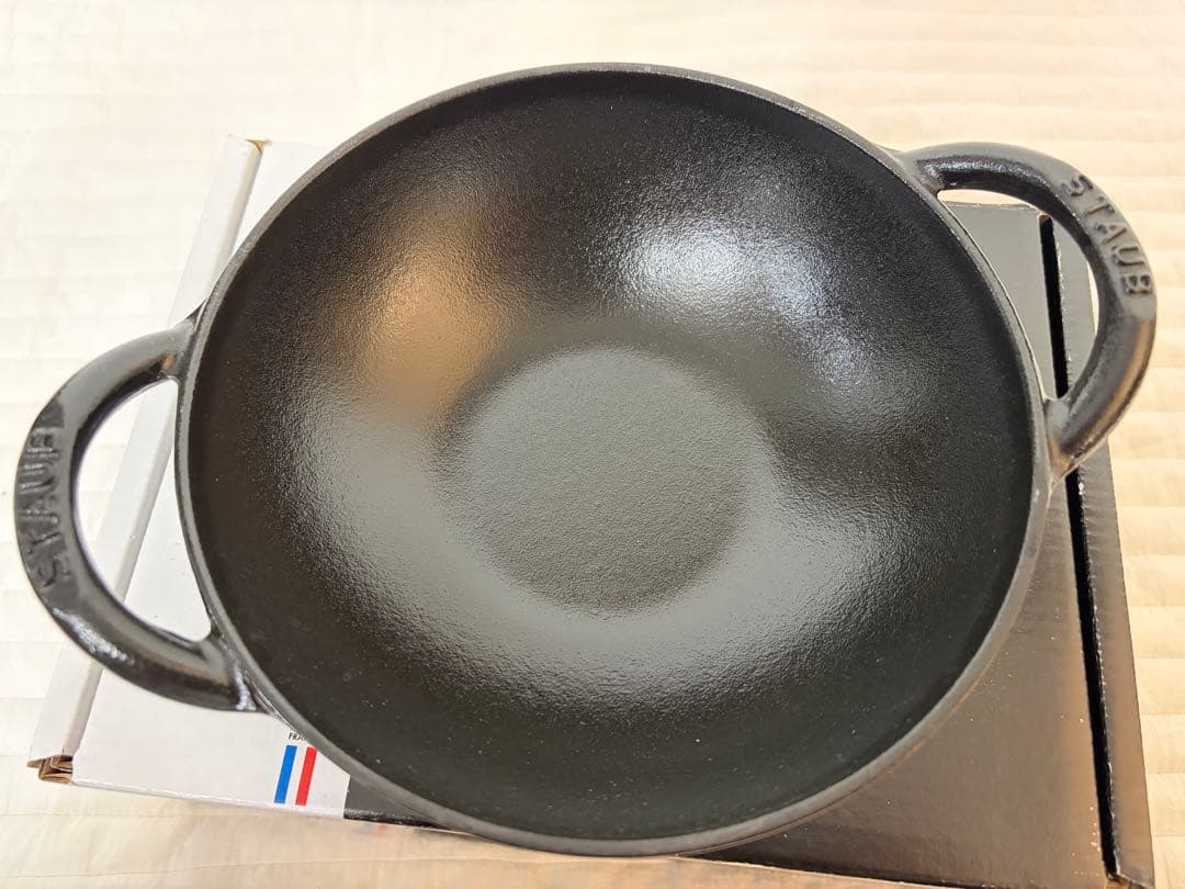 〈新品〉ストウブ　ベビーウォック　グレー