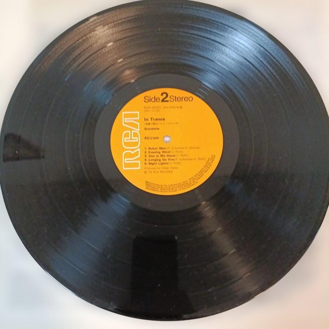 国内版　Scorpions In Trance LP帯付き美品