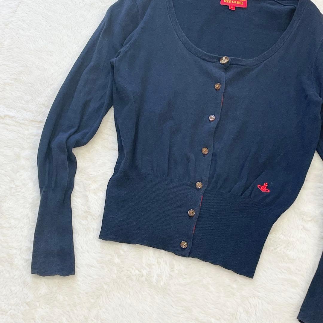 vivienne westwood RED LABEL カーディガンネイビー