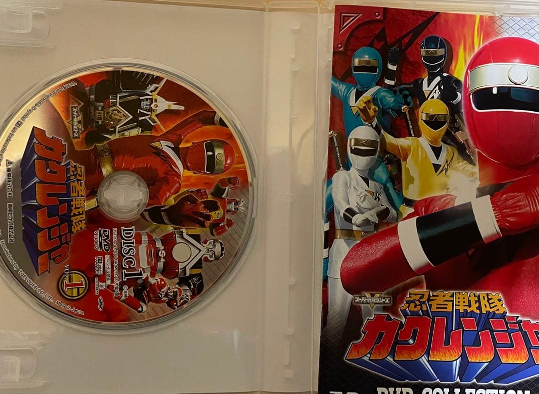 忍者戦隊カクレンジャー DVD COLLECTION VOL.1〈5枚組〉