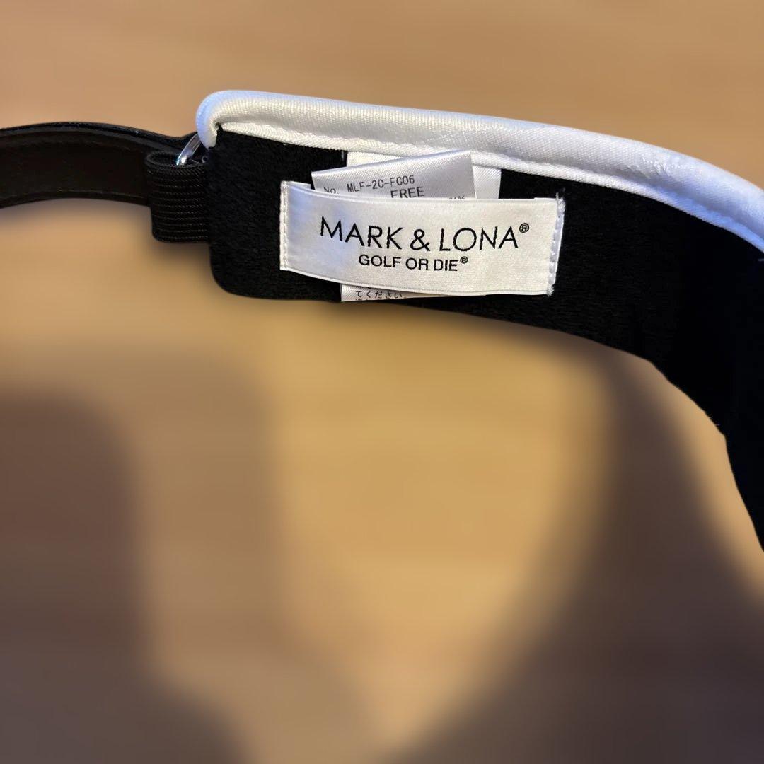 iiiiiiii未使用☆MARK&LONA☆定番カモフラ柄☆白サンバイザー