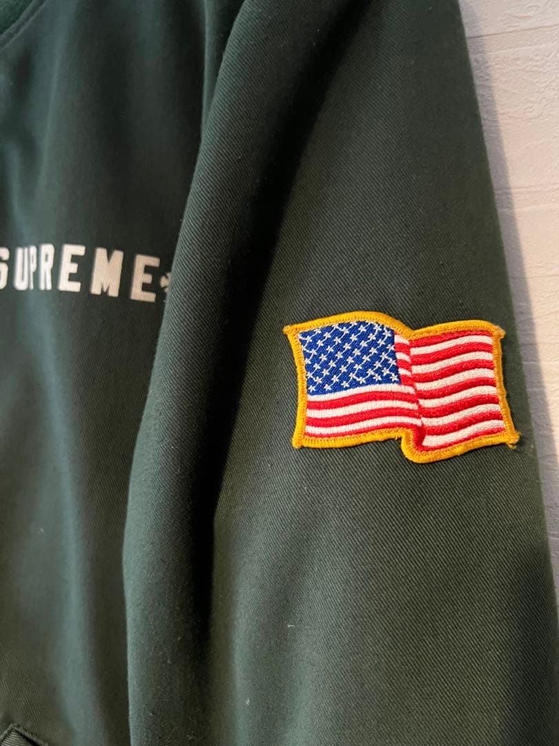 S*8様 Supreme インデペンデント　グリーン ジャンパー S