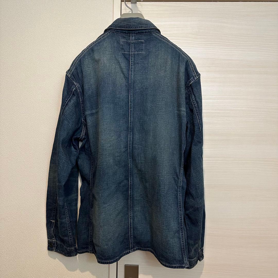 RRL Denim Engineer Coat L カバーオール