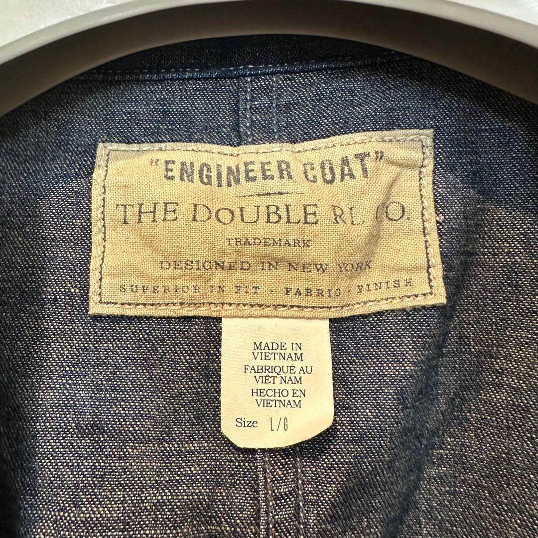 RRL Denim Engineer Coat L カバーオール