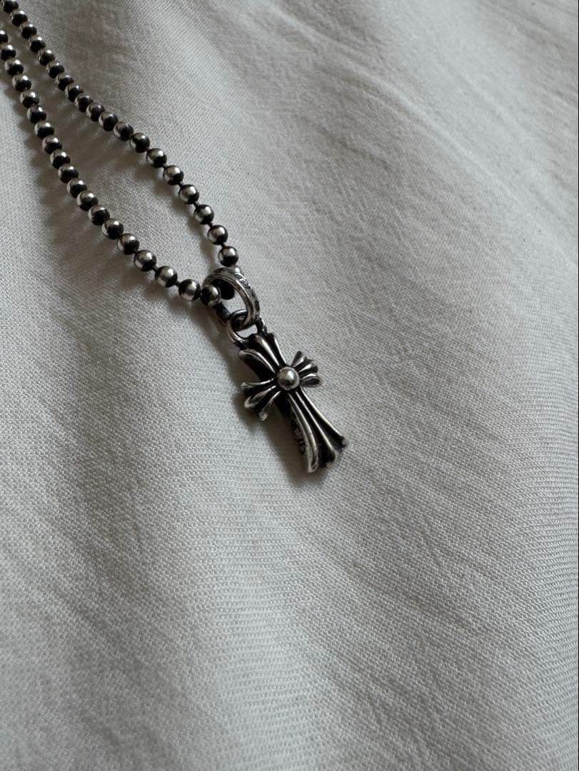 【希少品】CHROME HEARTS ベイビーファット クロス チャーム