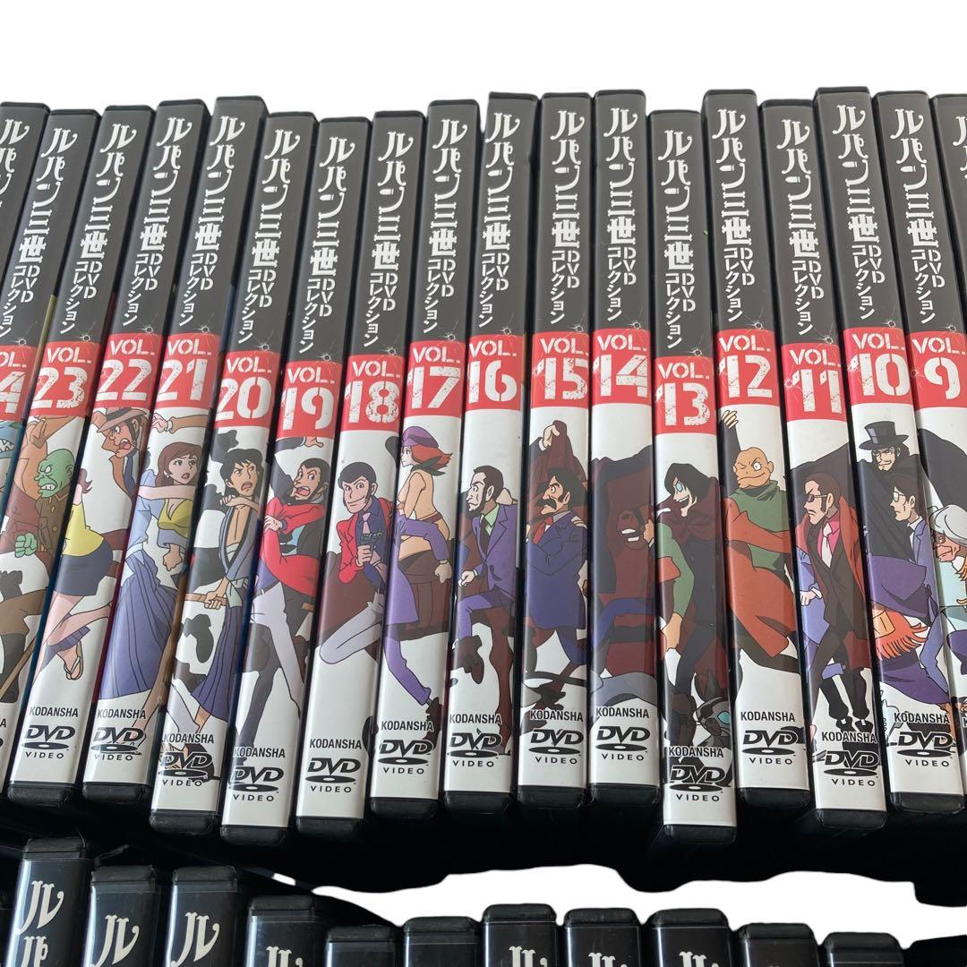 ルパン三世 DVDコレクション 全57巻セット　34巻のみ欠品
