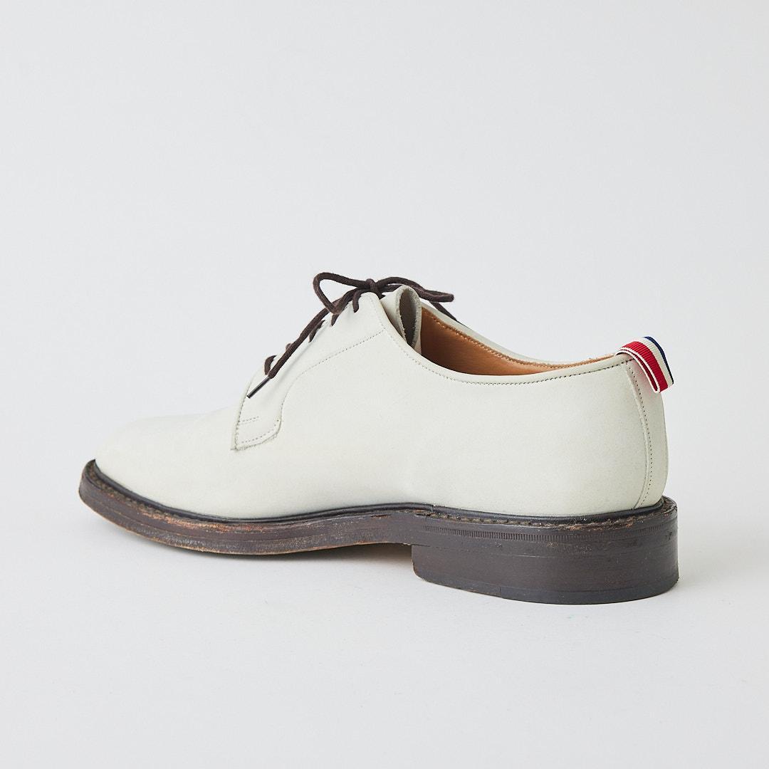 THOM BROWNE トム ブラウン スウェード 靴 白 ＜27.5cm＞
