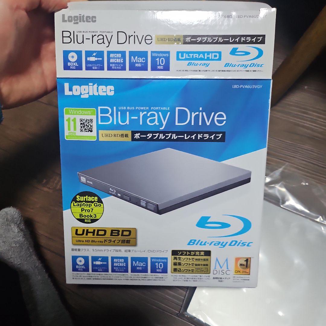 Logitec Blu-ray Drive UHD BD対応