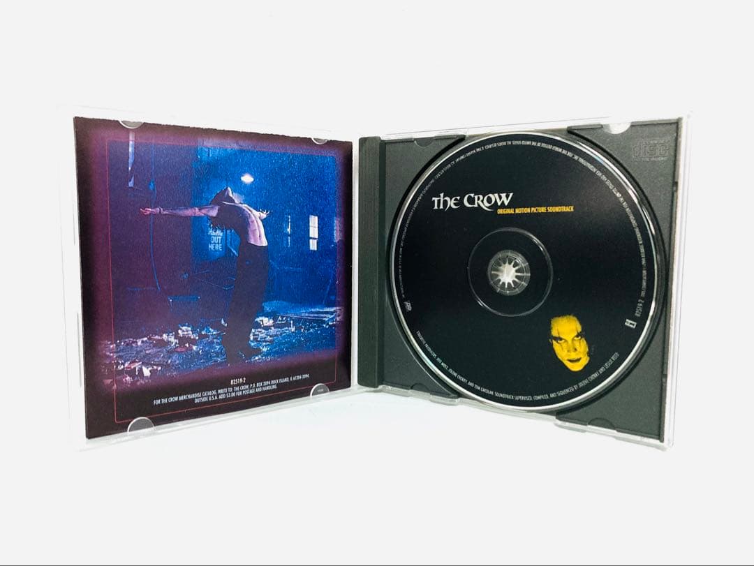 新品同様／映画『クロウ 飛翔伝説』シリーズサントラ＆スコアCD 4枚セット／廃盤