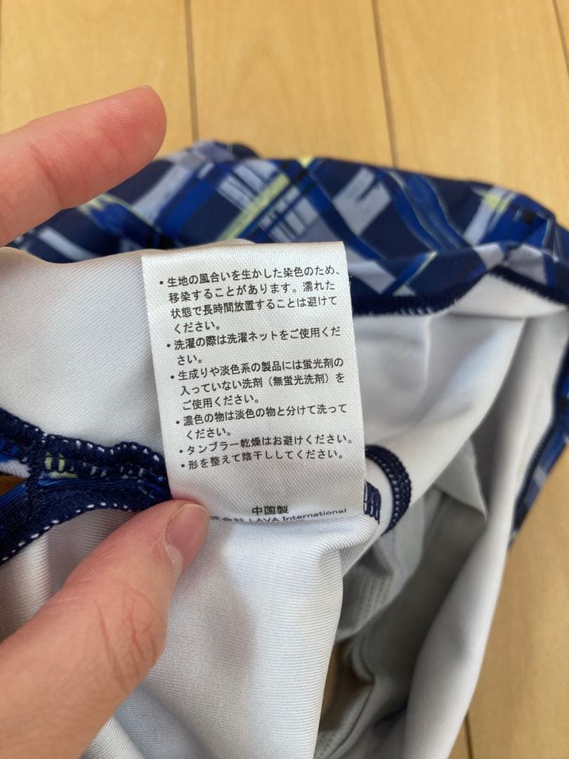 チェック柄ヨガウェアセット Sサイズ