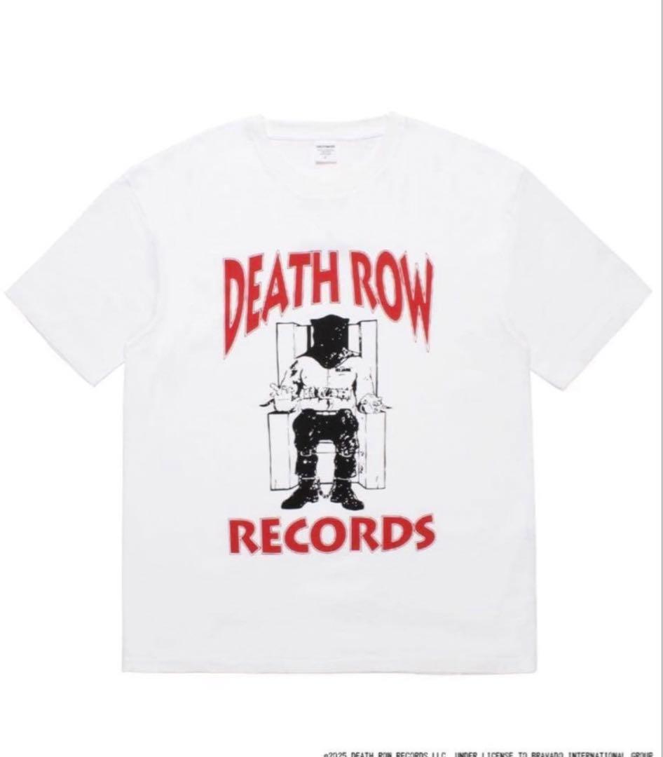 ワコマリアDEATH ROW RECORDS Tシャツ Mサイズ ホワイト
