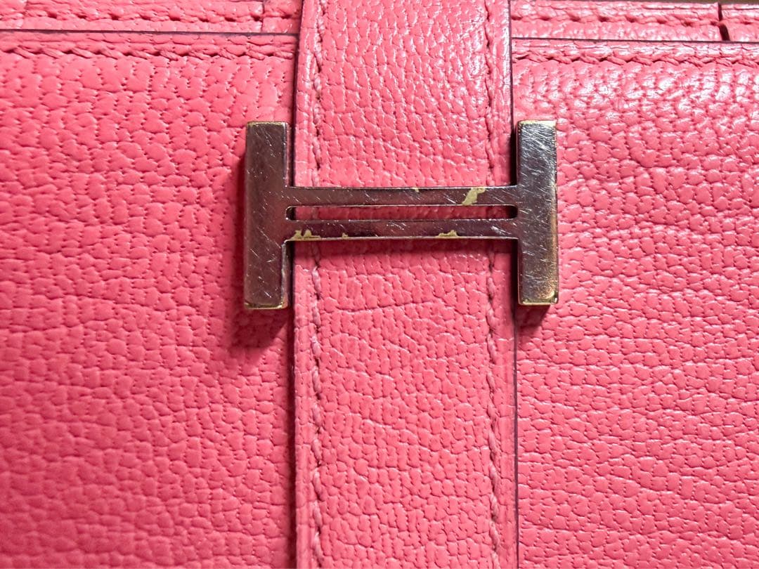 【美品】 HERMES エルメス ベアンスフレ マチ付 正規品