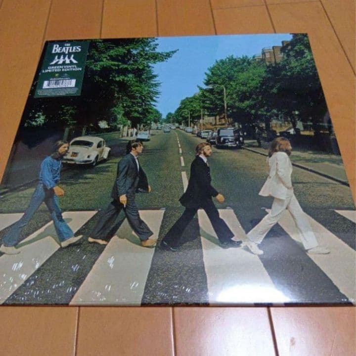 新品★ビートルズ『Abbey Road」180g重量盤 グリーンカラーヴァイナル