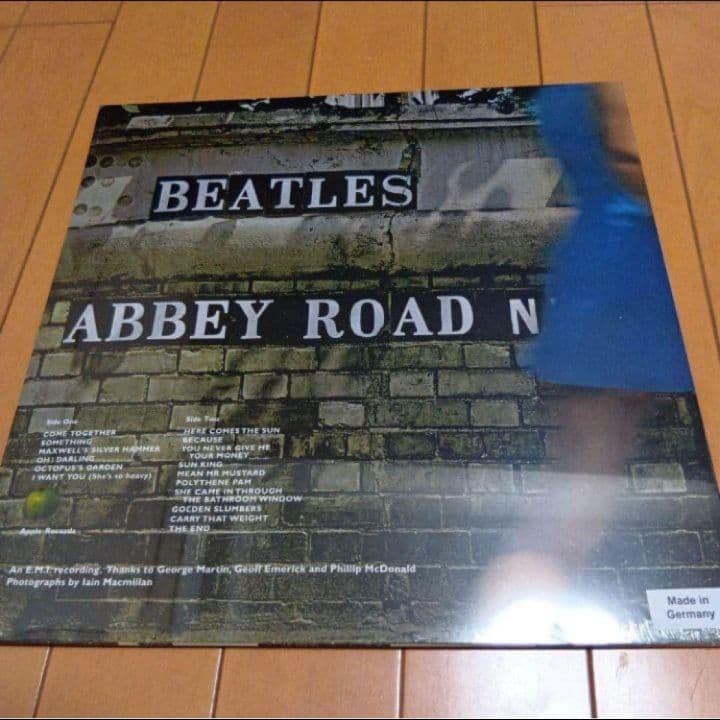 新品★ビートルズ『Abbey Road」180g重量盤 グリーンカラーヴァイナル