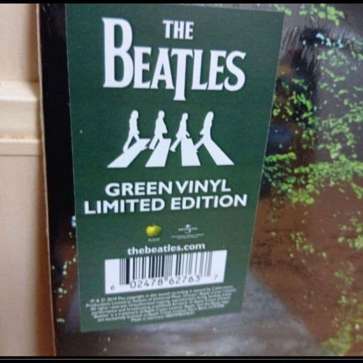 新品★ビートルズ『Abbey Road」180g重量盤 グリーンカラーヴァイナル