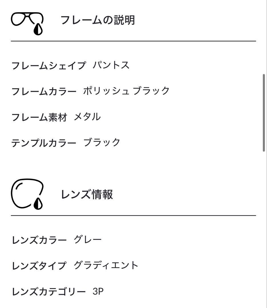 Ray-Ban ERIKA L サングラス 偏光レンズ　RB3539