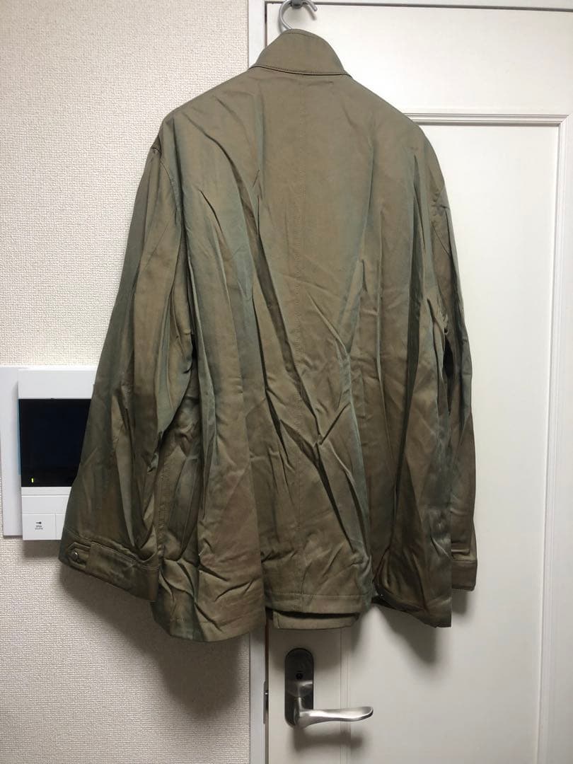 メゾンスペシャル リヨセル ツイル シャンブレー ミドル モッズコート