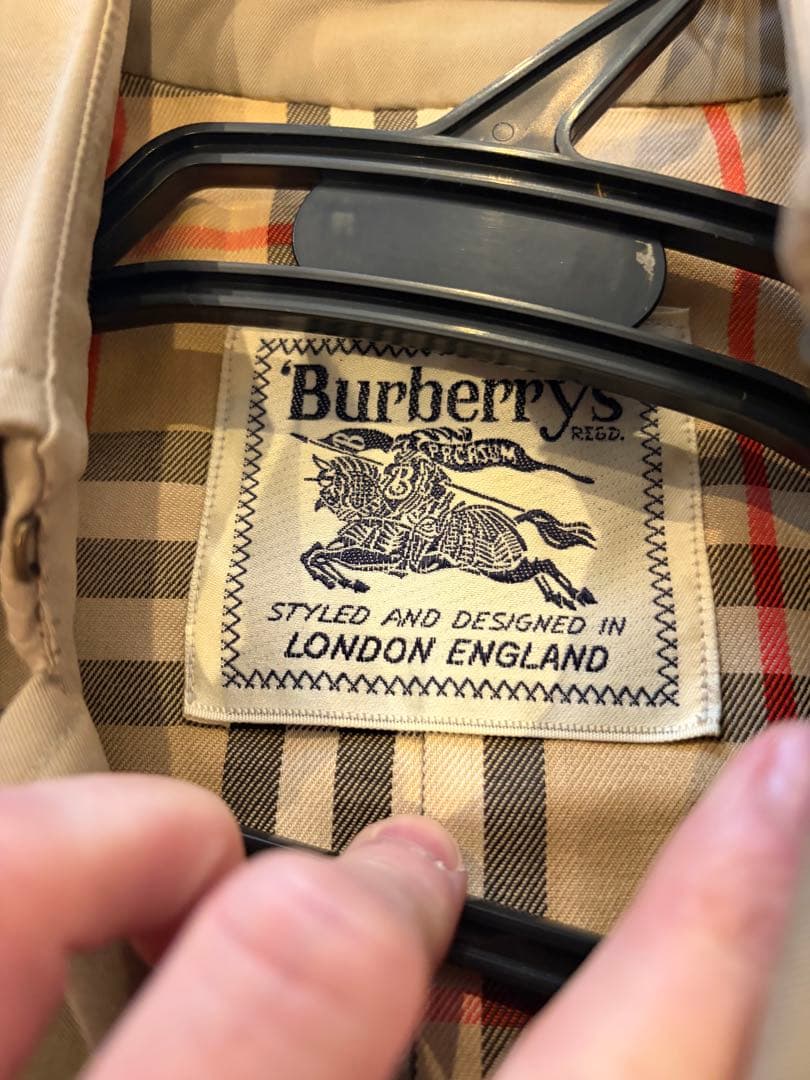 Burberry ベージュ ヴィンテージトレンチコート