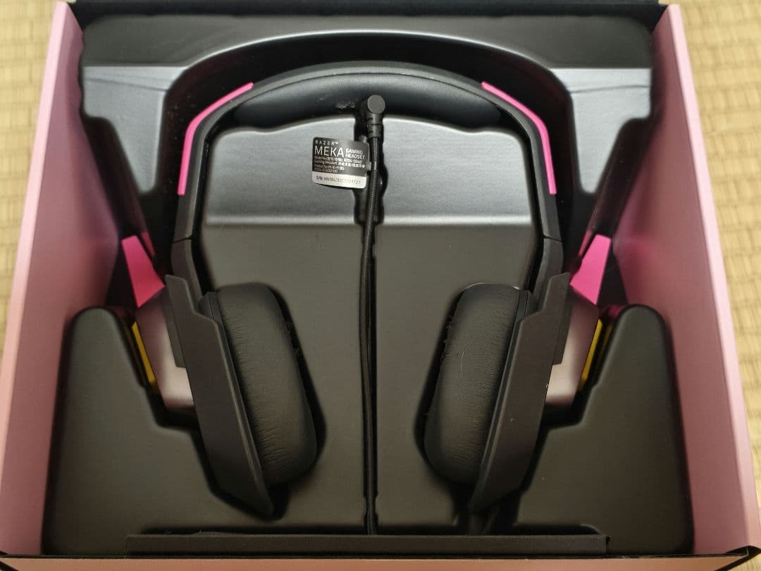 OverWatch D.Va Razer Meka ゲーミングヘッドセット